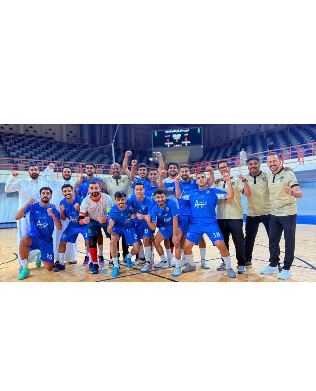 نادي فيد يفتتح موسمه بانتصار كبير في الصالات💙